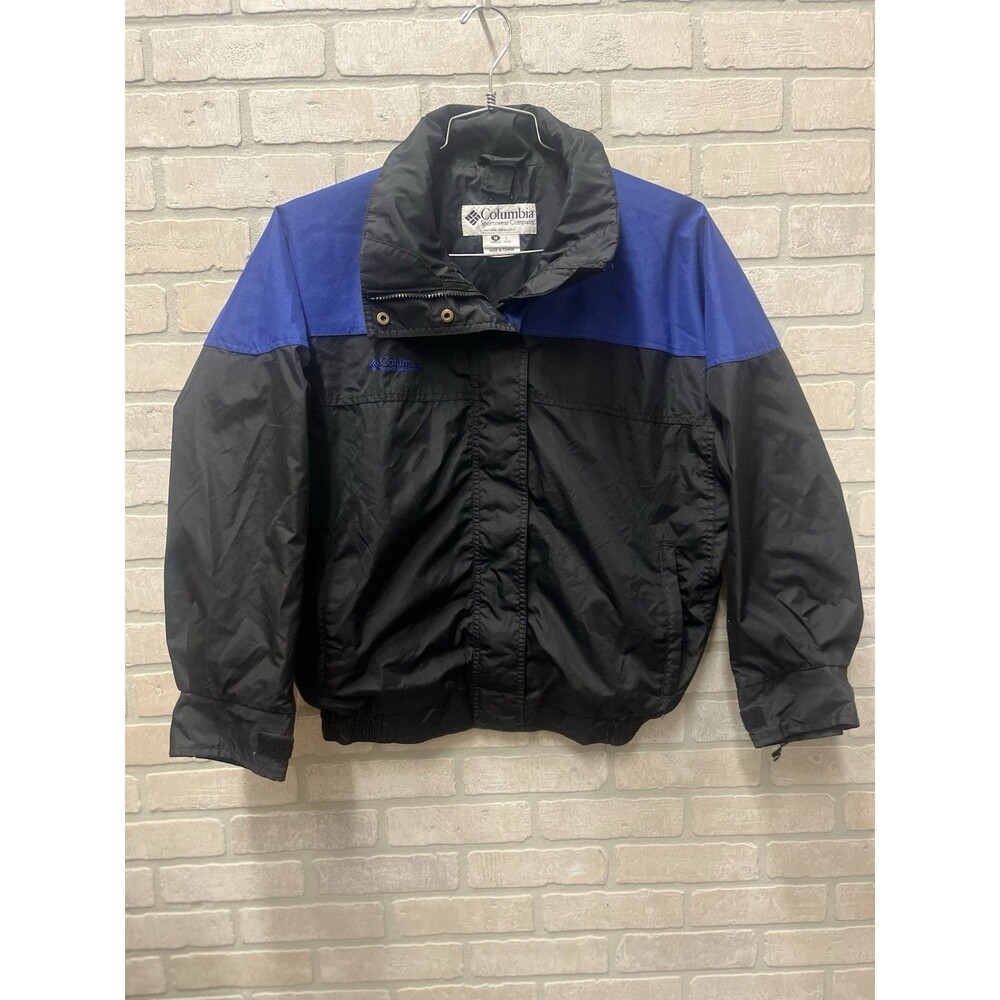 Columbia women’s jacket Blue Sz L Bagaboo Insulated full zip pocket